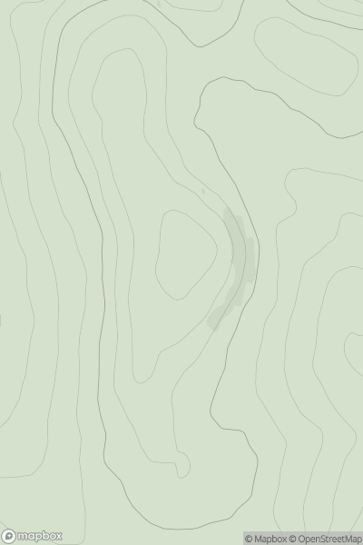 Thumbnail image for Hill of Frendraught showing contour plot for surrounding peak