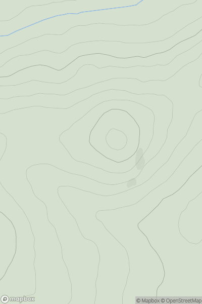 Thumbnail image for Hill of Blackford showing contour plot for surrounding peak