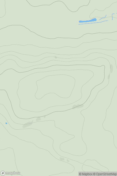 Thumbnail image for Kingshill showing contour plot for surrounding peak