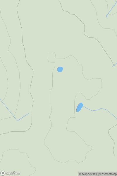 Thumbnail image for Hill of Troup showing contour plot for surrounding peak