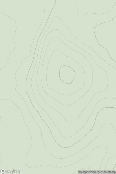 Thumbnail image for Clunie Hill showing contour plot for surrounding peak
