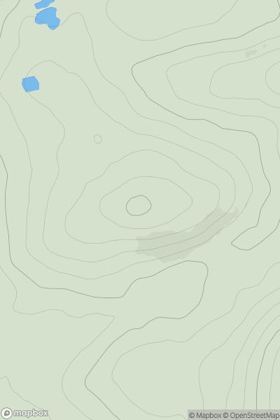 Thumbnail image for Elrick Hill showing contour plot for surrounding peak