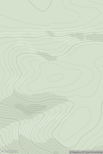 Thumbnail image for Beinn Lunndaidh showing contour plot for surrounding peak