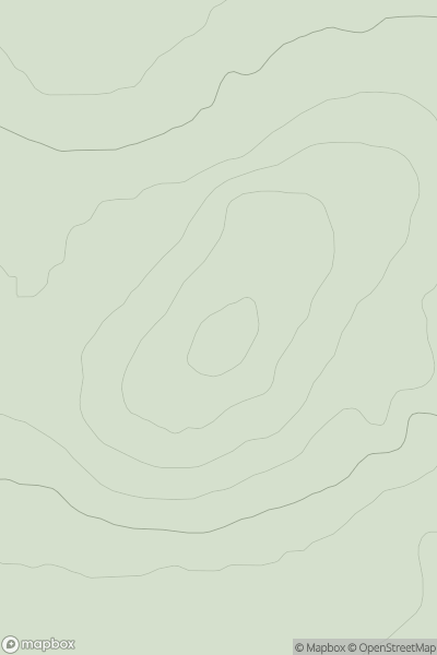 Thumbnail image for Mains of Kinmundy showing contour plot for surrounding peak