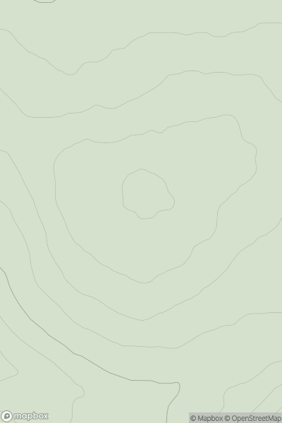 Thumbnail image for Hill of Carlincraig showing contour plot for surrounding peak