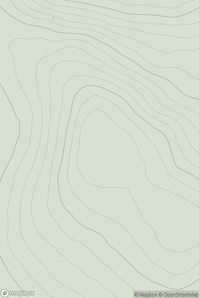 Thumbnail image for Cnoc an Liath-bhaid Mhoir showing contour plot for surrounding peak