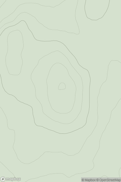 Thumbnail image for Backhill of Clunie showing contour plot for surrounding peak