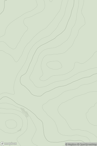 Thumbnail image for Lauchintilly Hill showing contour plot for surrounding peak