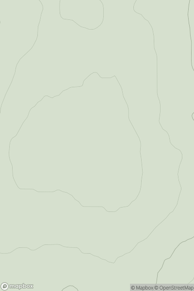Thumbnail image for Deer's Hill showing contour plot for surrounding peak