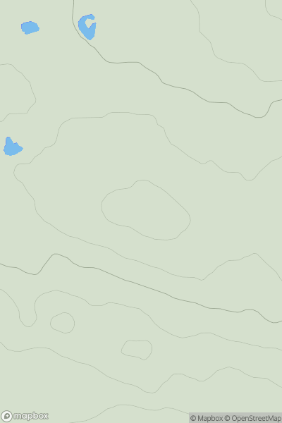 Thumbnail image for Drumgesk Hill showing contour plot for surrounding peak