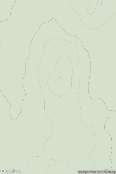 Thumbnail image for Hill of Lightnot showing contour plot for surrounding peak