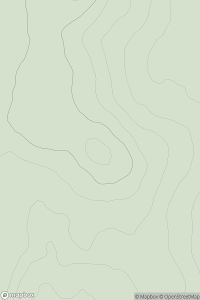 Thumbnail image for Hill of Loanhead showing contour plot for surrounding peak