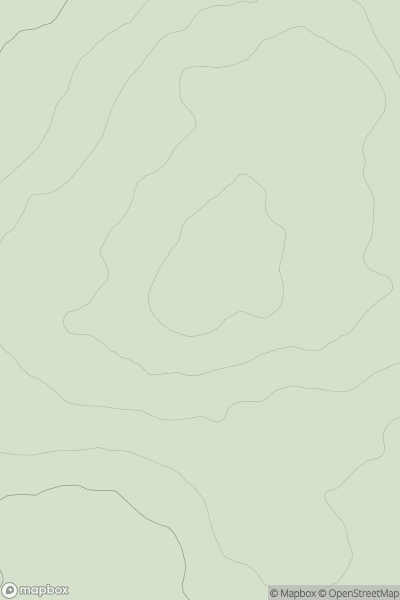 Thumbnail image for Beans Hill showing contour plot for surrounding peak