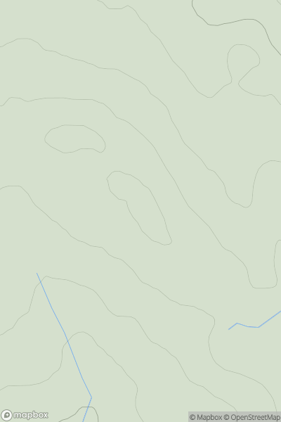 Thumbnail image for Smallburn Hill showing contour plot for surrounding peak