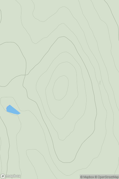 Thumbnail image for Hill of Newton showing contour plot for surrounding peak