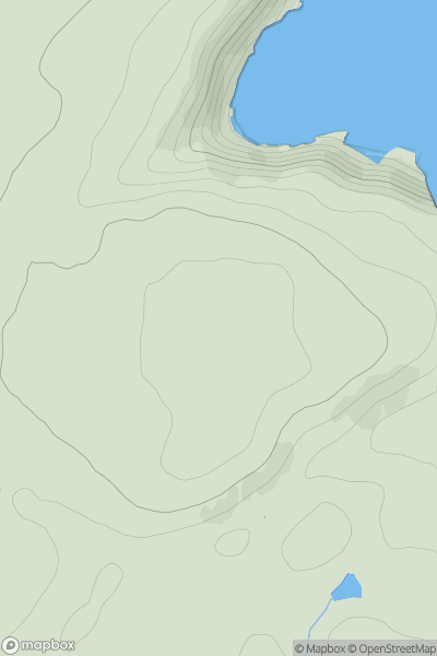Thumbnail image for Northfield Law showing contour plot for surrounding peak