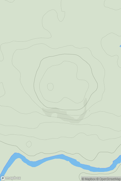 Thumbnail image for Logie Hill showing contour plot for surrounding peak
