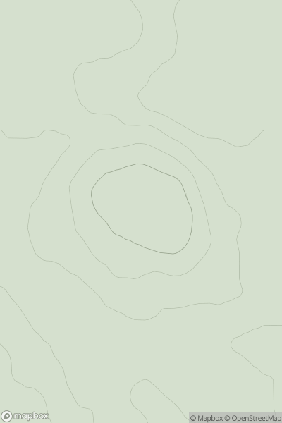 Thumbnail image for Hill of Lethenty showing contour plot for surrounding peak