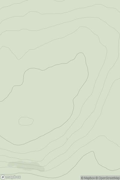 Thumbnail image for Crannoch Hill showing contour plot for surrounding peak