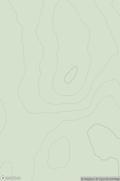 Thumbnail image for Hill of Drumwhindle showing contour plot for surrounding peak