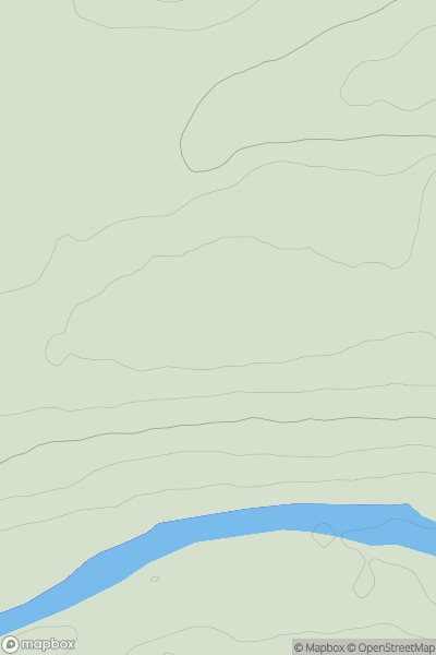 Thumbnail image for Hilton Hill showing contour plot for surrounding peak