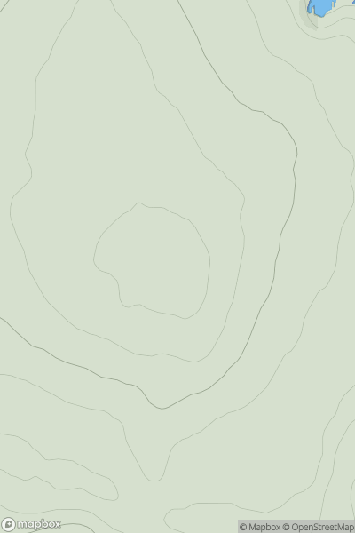 Thumbnail image for Arnbath Hill showing contour plot for surrounding peak
