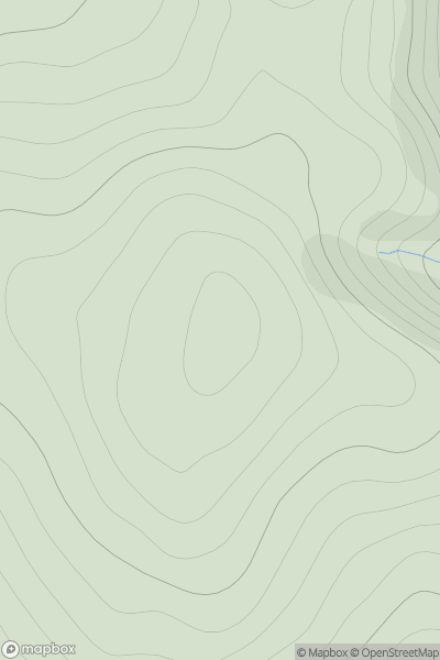 Thumbnail image for Souther Hill showing contour plot for surrounding peak