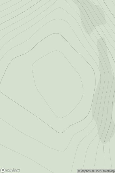Thumbnail image for Sheens of Breitoe showing contour plot for surrounding peak