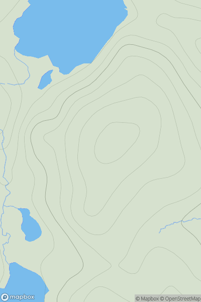 Thumbnail image for Fielnadringa showing contour plot for surrounding peak