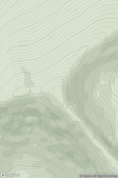 Thumbnail image for Ben More Assynt showing contour plot for surrounding peak