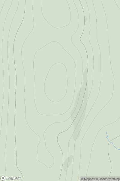 Thumbnail image for South Ward of Reafirth showing contour plot for surrounding peak