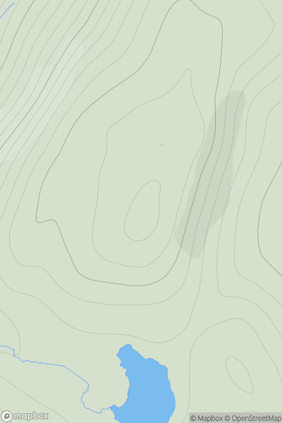 Thumbnail image for Hill of Dale showing contour plot for surrounding peak