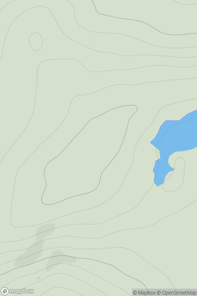 Thumbnail image for Bow Field showing contour plot for surrounding peak