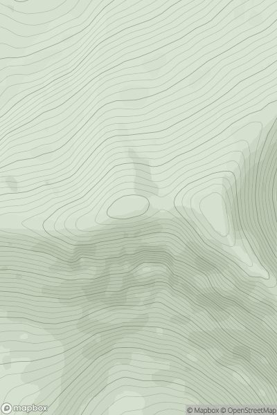 Thumbnail image for Ben More Assynt West Top showing contour plot for surrounding peak