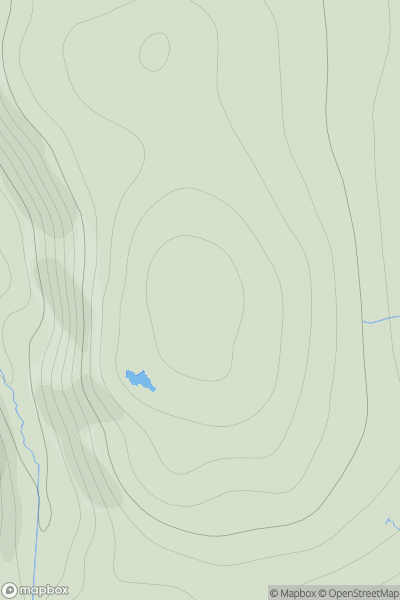 Thumbnail image for Houllna Gruna showing contour plot for surrounding peak