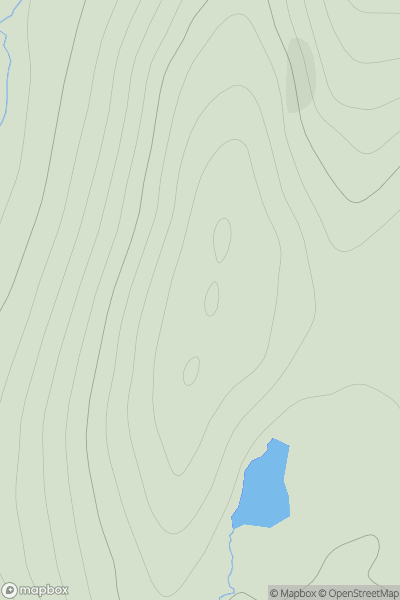 Thumbnail image for Hill of Skurron showing contour plot for surrounding peak
