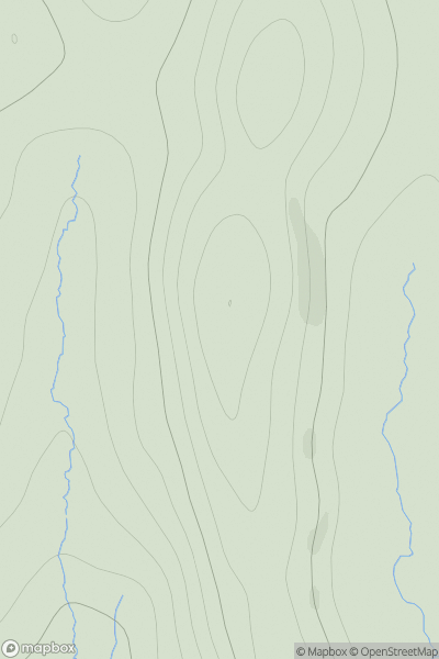 Thumbnail image for East Hill of Burrafirth showing contour plot for surrounding peak
