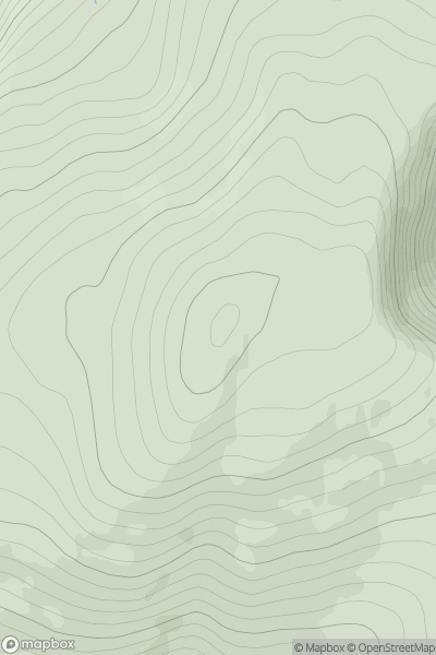 Thumbnail image for Breabag showing contour plot for surrounding peak