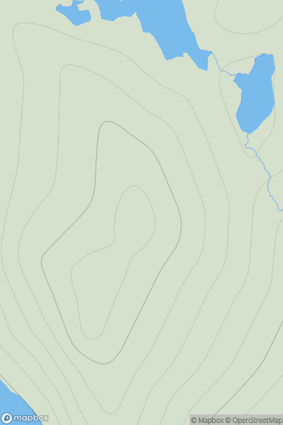 Thumbnail image for Ness Vird showing contour plot for surrounding peak