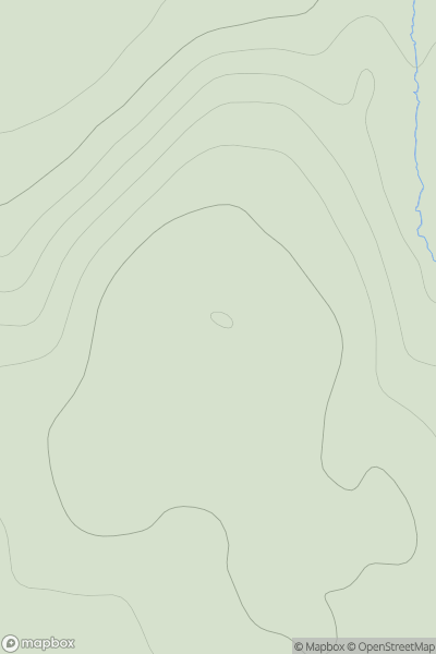 Thumbnail image for Hill of Vigon showing contour plot for surrounding peak