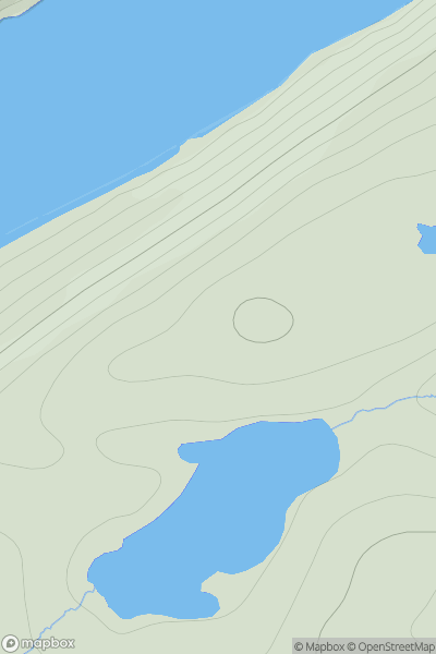 Thumbnail image for Camperdown Hill showing contour plot for surrounding peak