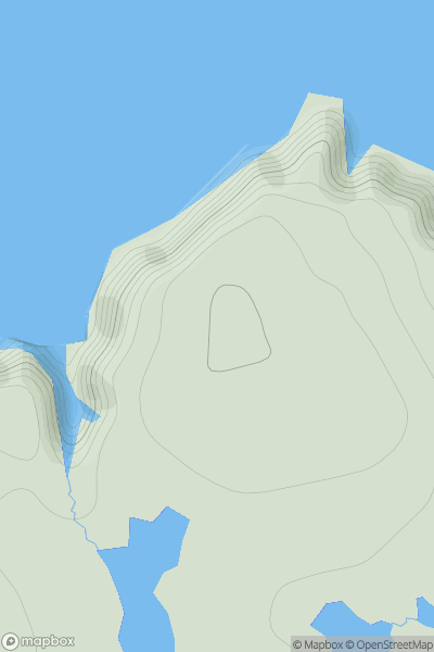 Thumbnail image for Heillia showing contour plot for surrounding peak