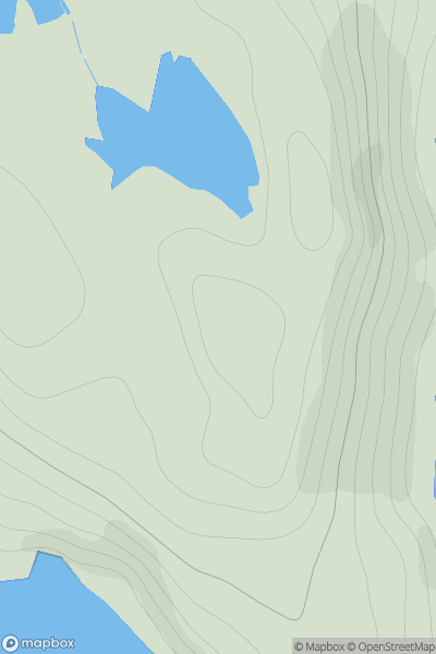 Thumbnail image for Tansie Knowes showing contour plot for surrounding peak