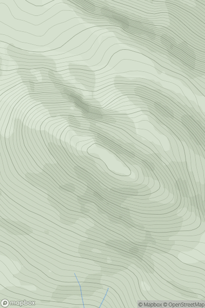 Thumbnail image for Ben Stack showing contour plot for surrounding peak