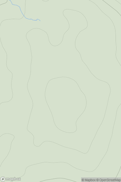 Thumbnail image for Twatt Hill showing contour plot for surrounding peak