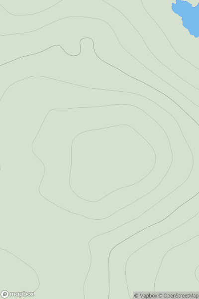 Thumbnail image for Hill of Setter showing contour plot for surrounding peak