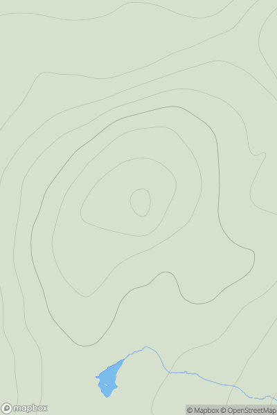 Thumbnail image for Stova showing contour plot for surrounding peak