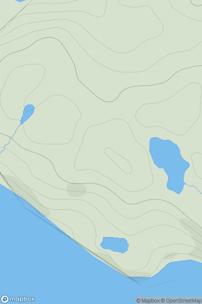 Thumbnail image for Dounawall showing contour plot for surrounding peak