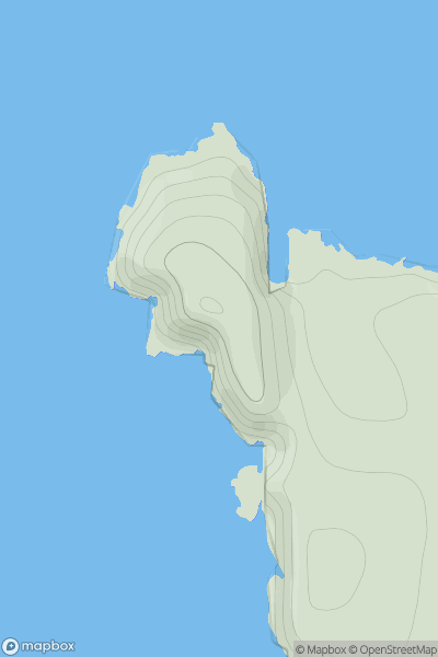 Thumbnail image for The Keen showing contour plot for surrounding peak