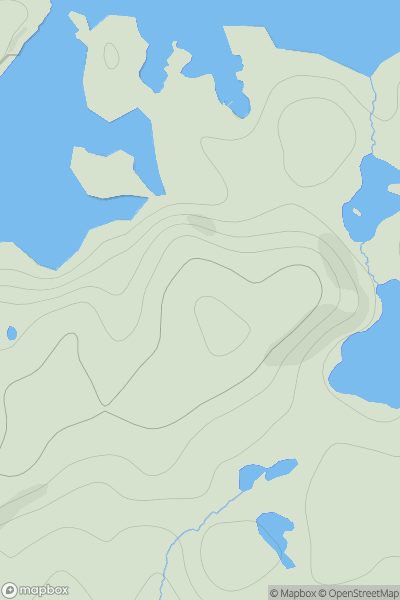 Thumbnail image for Ward of Hostigates showing contour plot for surrounding peak
